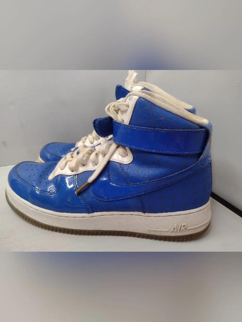 Nike Air Force 1 High Detroit Pistons NBA 2004 Finals CI9880-400 Mens Size 10 FF